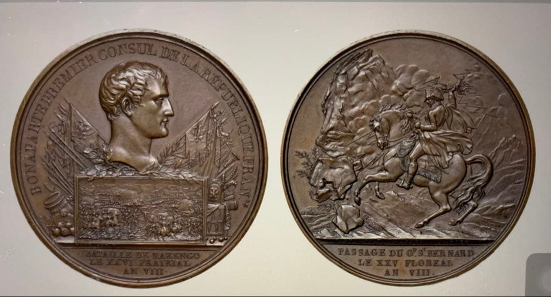 TOP POP❓ナポレオン　大型ブロンズメダル バトル・オブ・マレンゴ