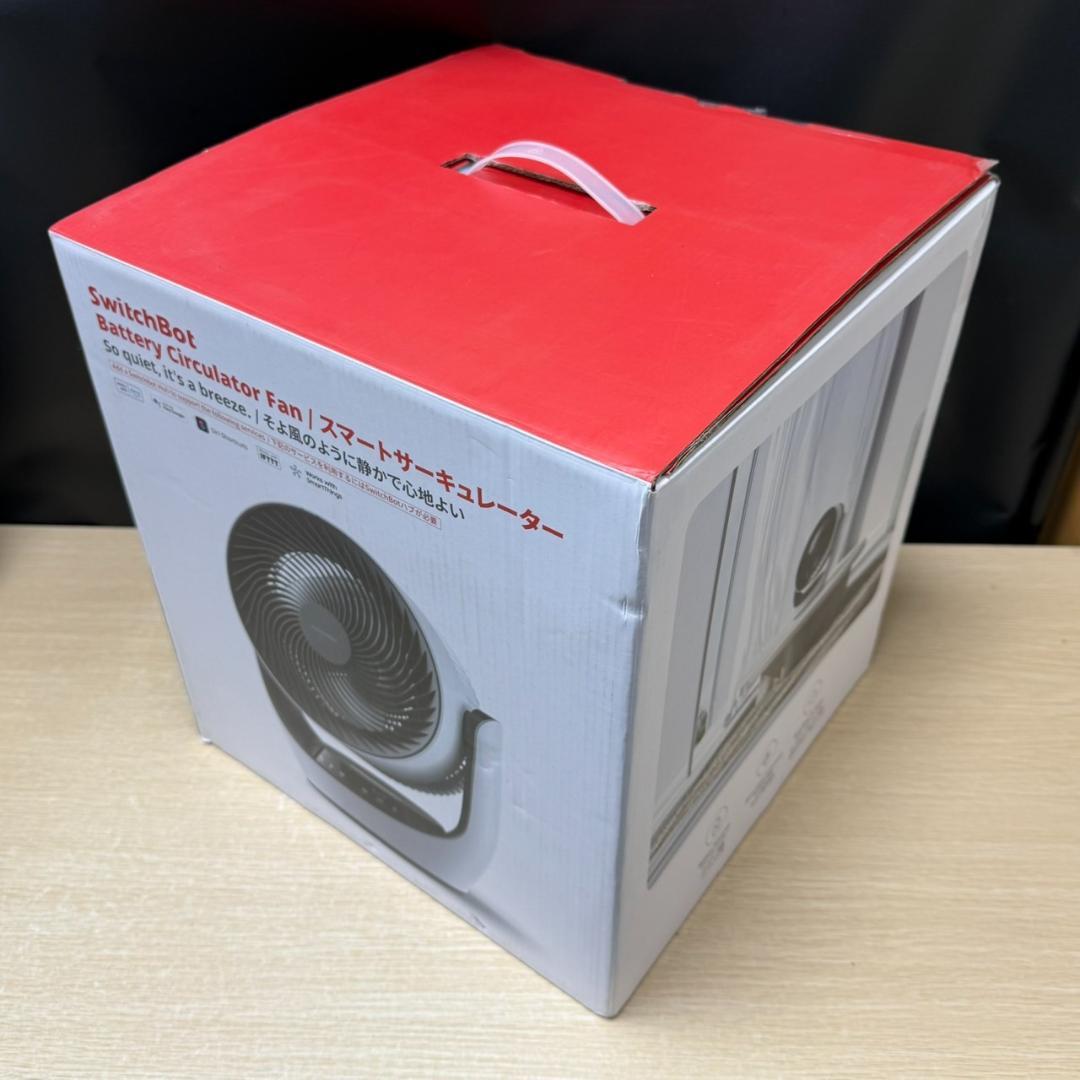 ★SwitchBot　スマートサーキュレーター　W3800510　バッテリー式