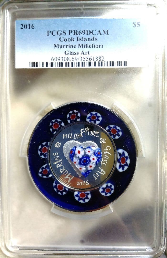 準最高鑑定　全世界999枚 PCGS PR69DCAM　銀貨　