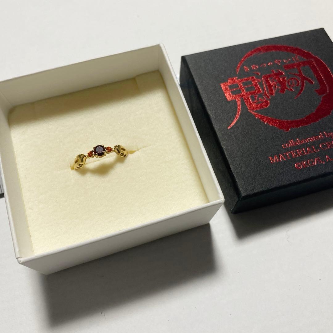 煉獄杏寿郎　イメージリング　シルバー925 鬼滅の刃　MATERIALCROWN