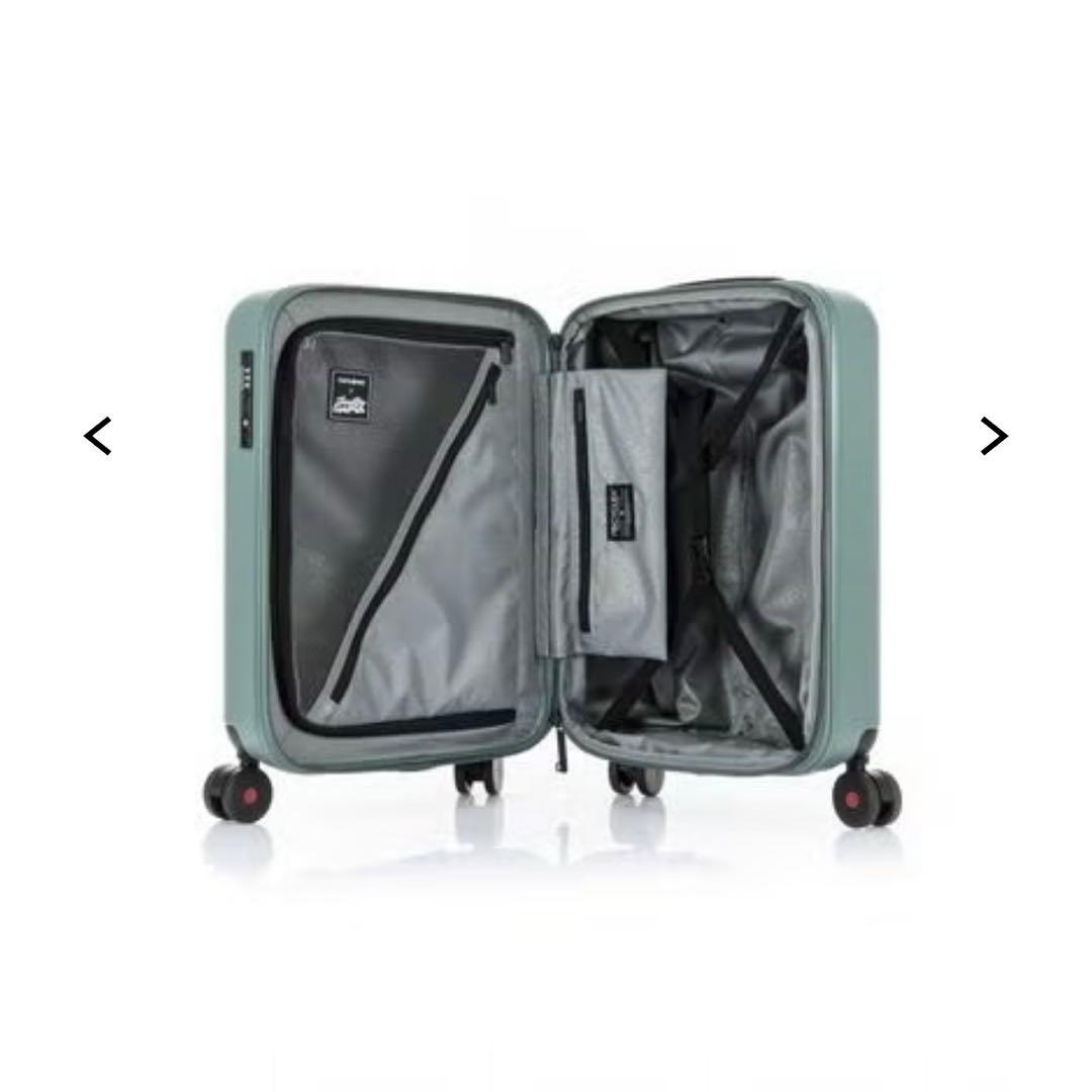 サムソナイトレッド　スーツケース スピナー55トイズシー　スレードグリーン