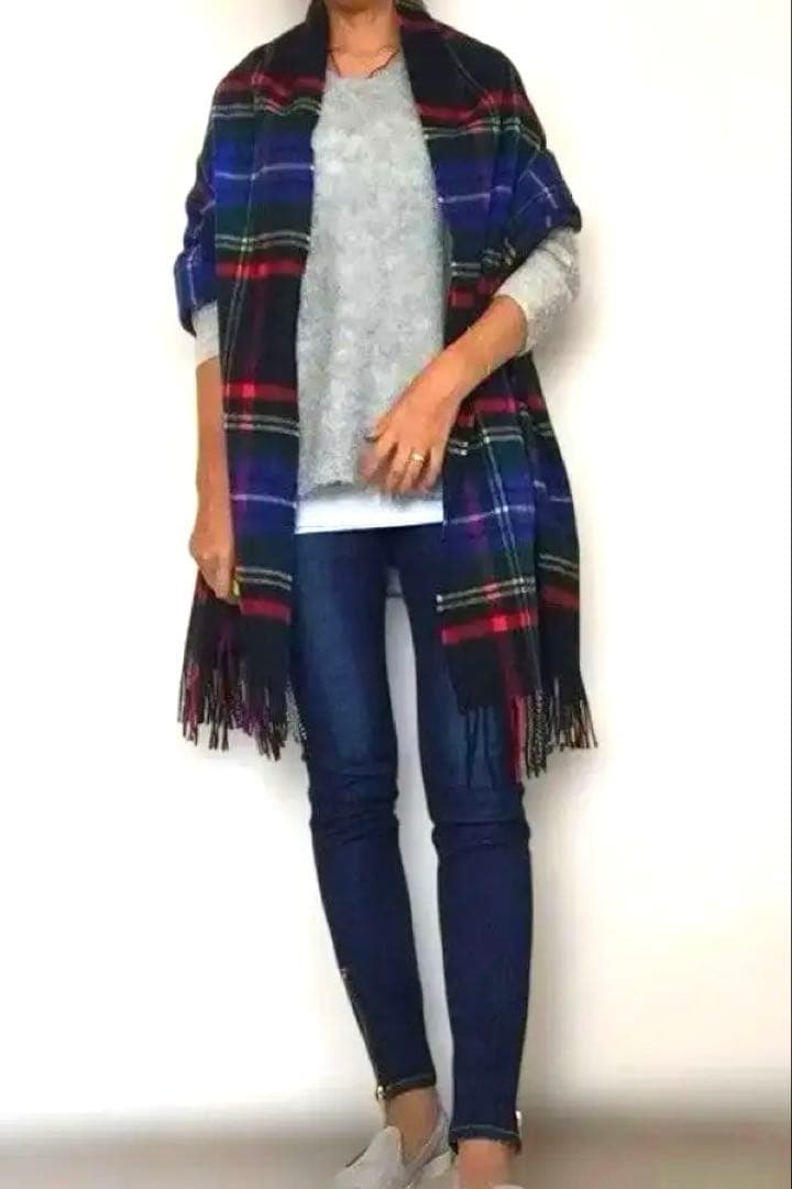 Recolored Stewart★ JOHNSTONS 大判カシミアストール