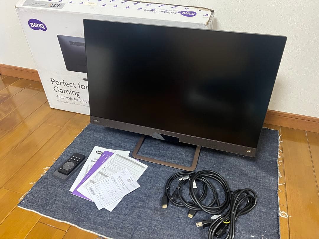 BenQ EX2780Q ゲーミングモニター 27型144 WQHD IPS