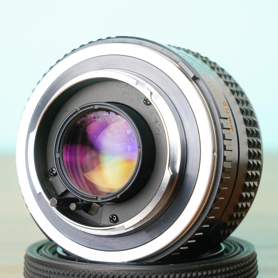 ミノルタ MC ROKKOR-PF 50mm f1.7 オールドレンズ 92