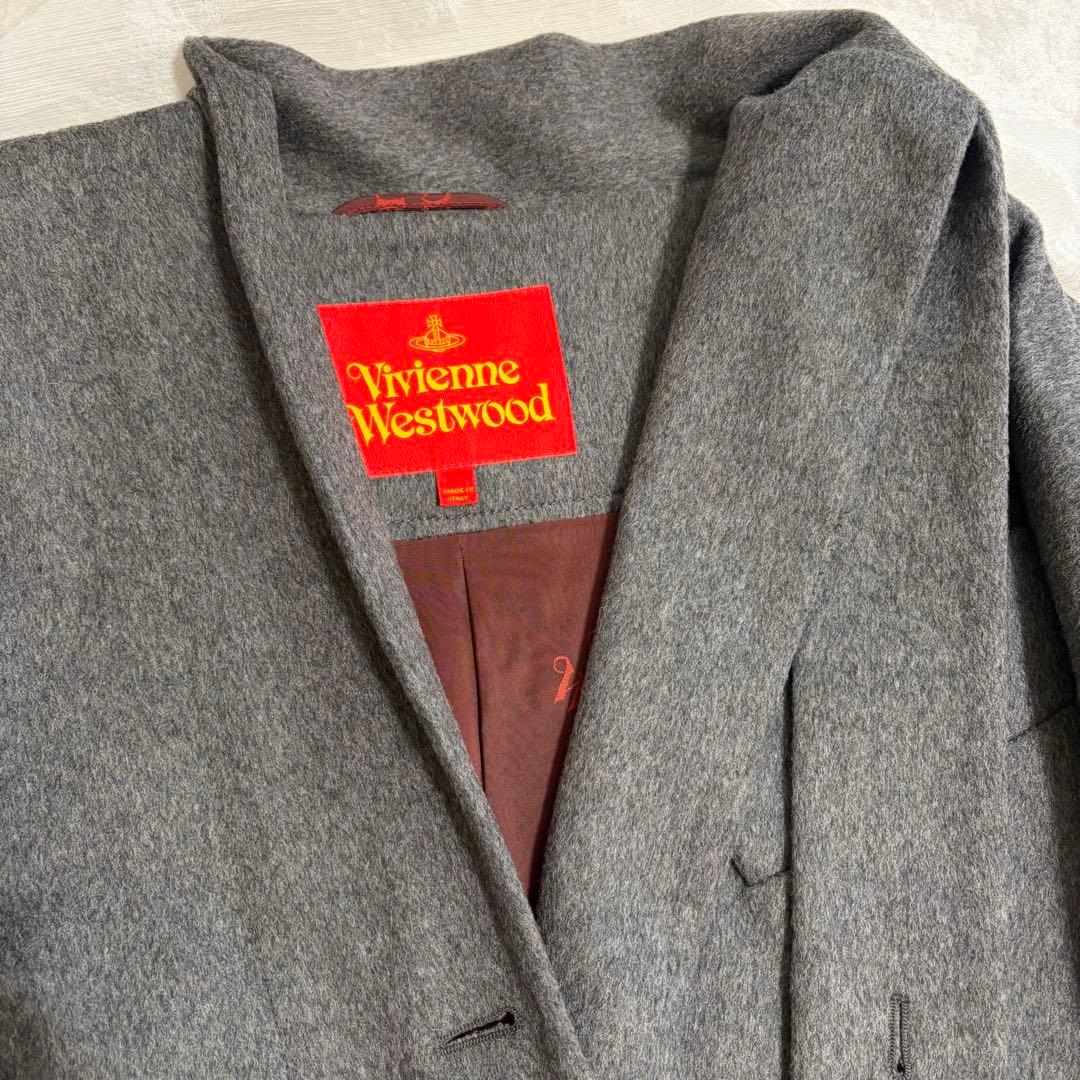 ヴィヴィアンウエストウッド　red label ヴィヴィアン コート　グレー