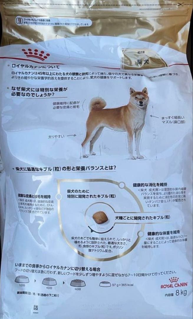  CANIN 柴犬用ドッグフード 8kg×3袋