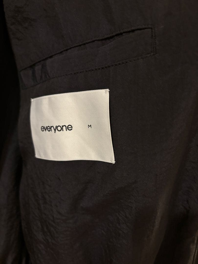 ジャケット・アウター everyone nylon silk harrington jacket