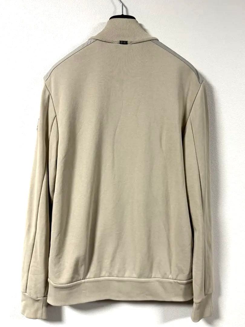 HERNO 46 コットン　ブルゾン　ベージュ　スタンドカラー