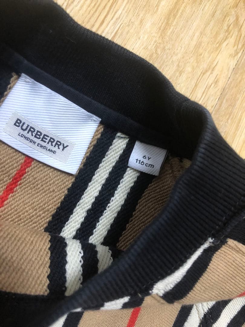 BURBERRY ストライプトレーナー 6Y