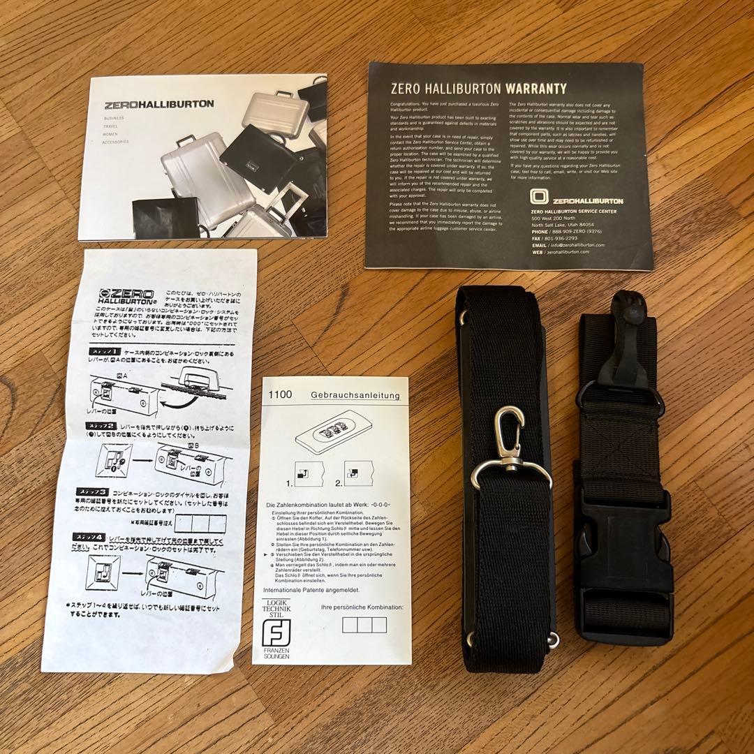 ゼロハリバートン スーツケース 小型・2輪