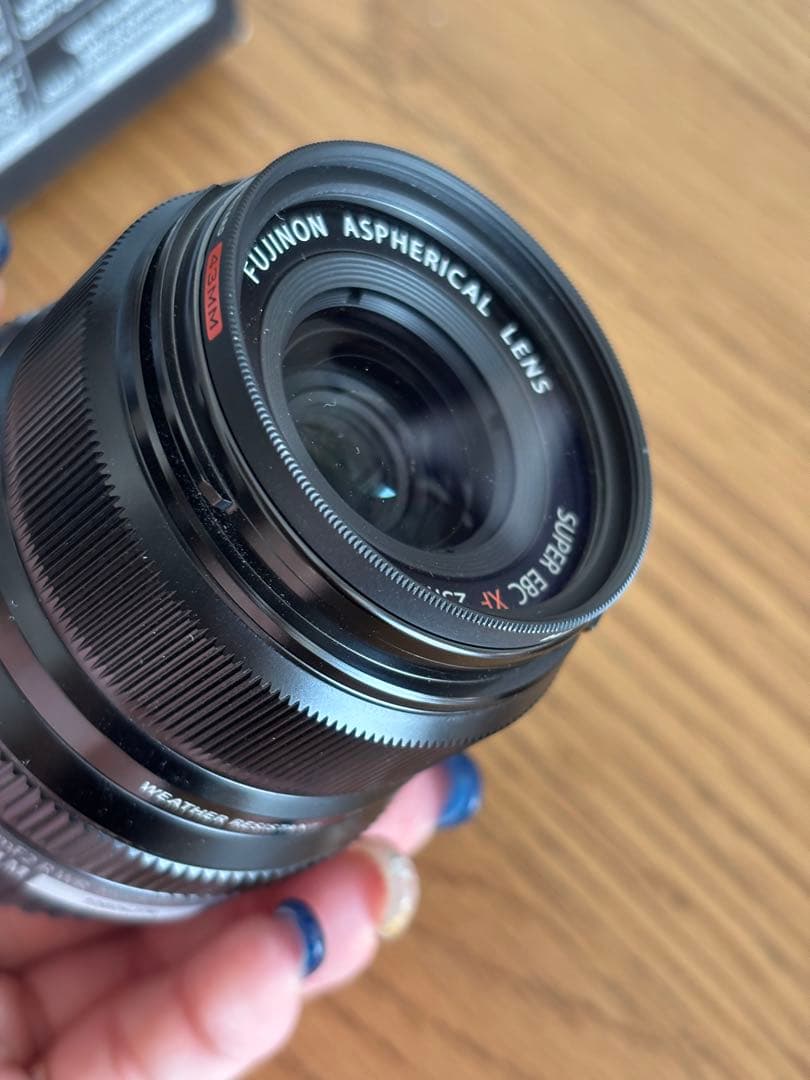 「tai」美品Fujifilm XF23mmF2 R WR レンズ(フード