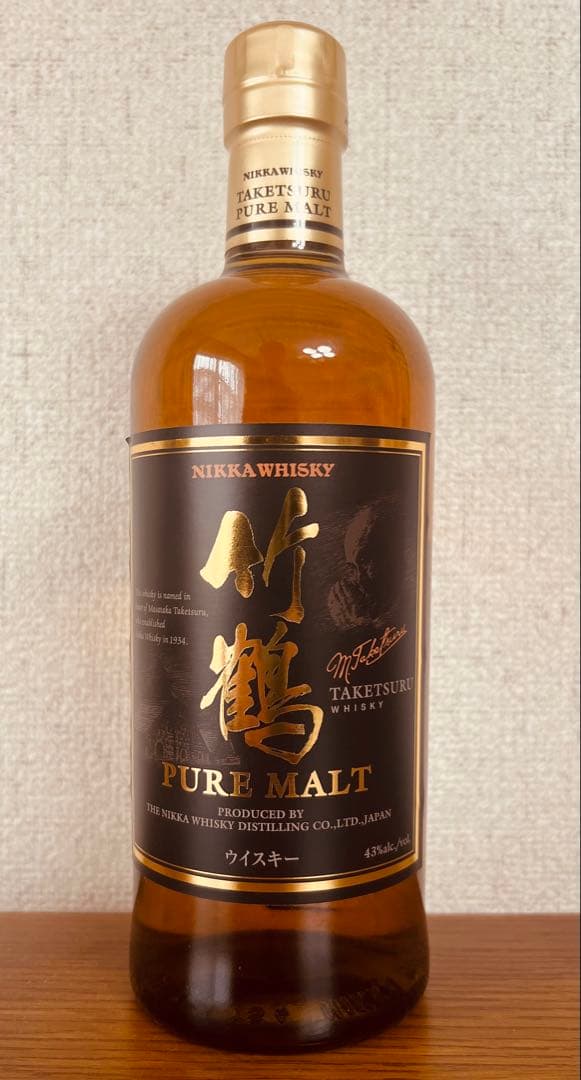 ウイスキー NIKKA TAKETSURU PURE MALT 700ml 43%
