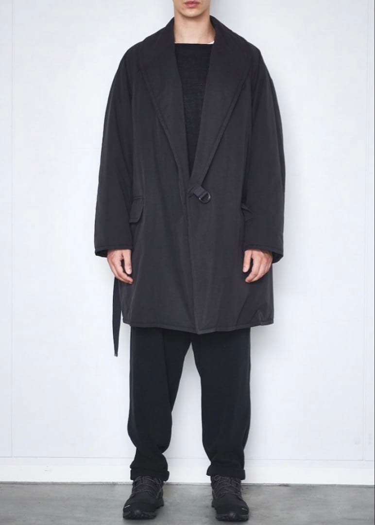 ⬜*a様 COMOLI PLIMALOFT　ショールカラーコート 3