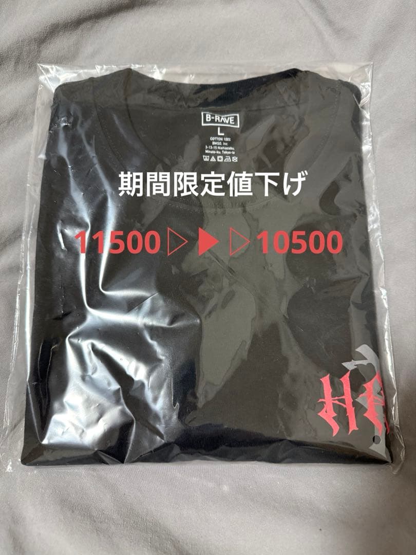 【期間限定値下げ】HANA ロゴTシャツ　Lサイズ