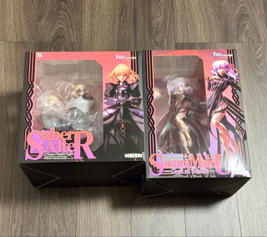 セイバーオルタ 間桐桜 マキリの杯Ver. 1/7スケールフィギュア 2体セット