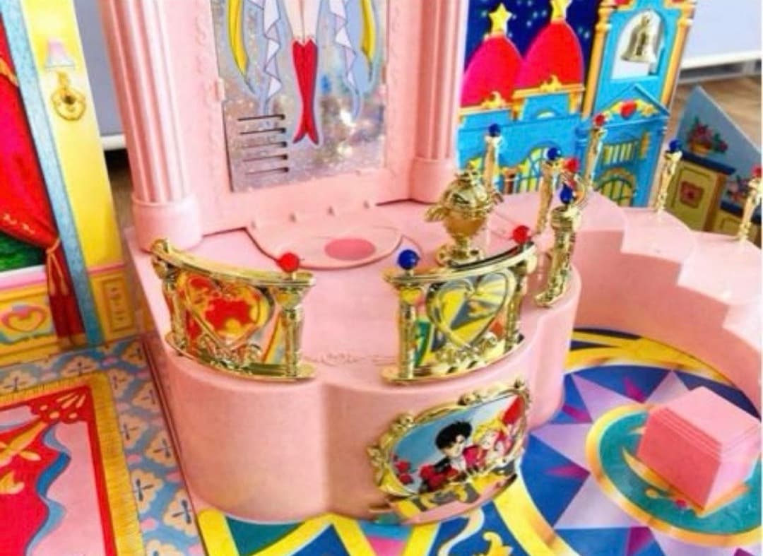 希少　当時　セーラームーン セーラーチーム　スパークリングキャッスル