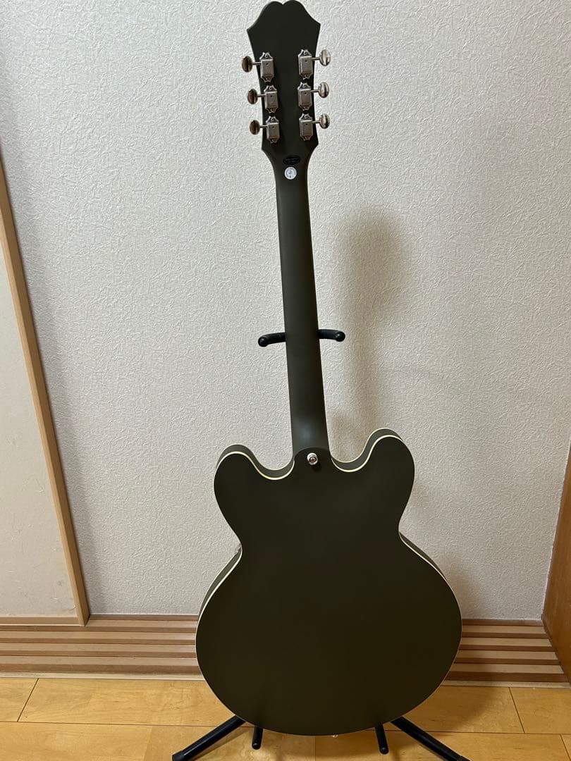 ギター Epiphone Casino Worn Olive Drab Gibson
