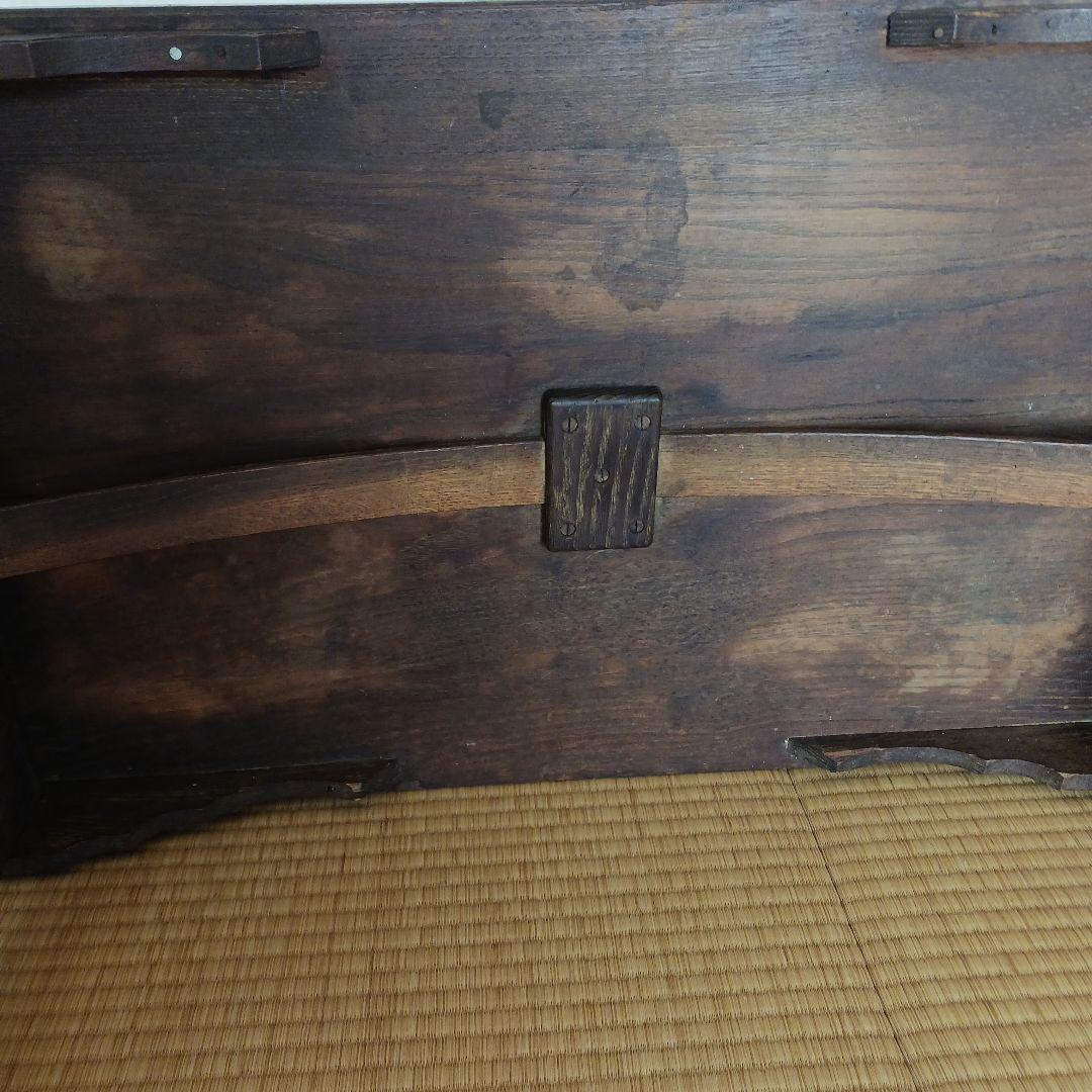 (希少) アンティーク文机　江戸~明治時代　寺子屋机(天神机) 古家具