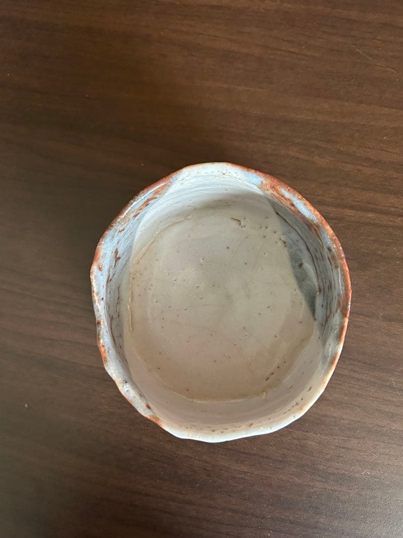 鼠志野　茶碗