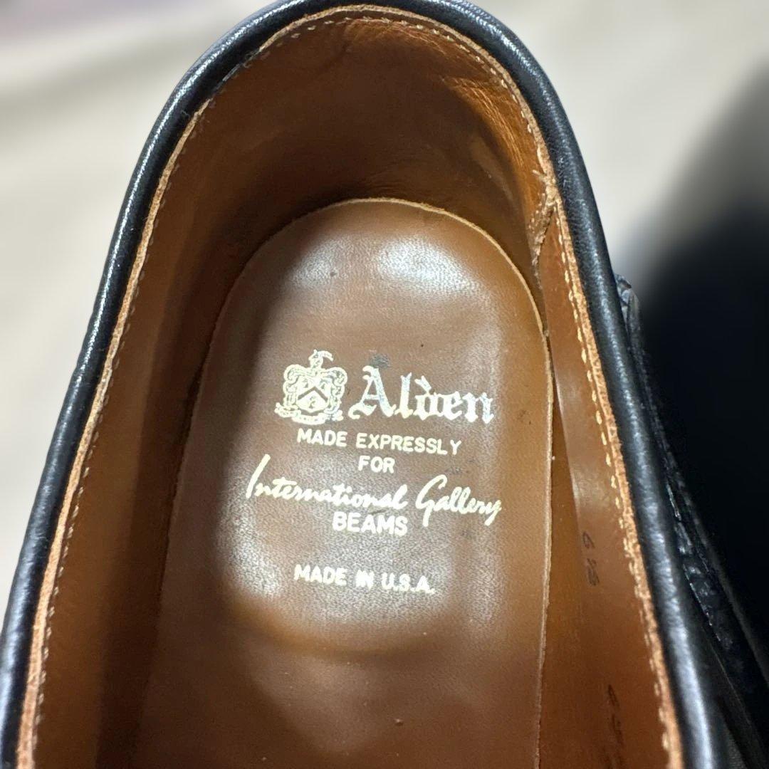 【超美品】ALDEN/オールデン コードバン プレーントゥ 9901 6.5D
