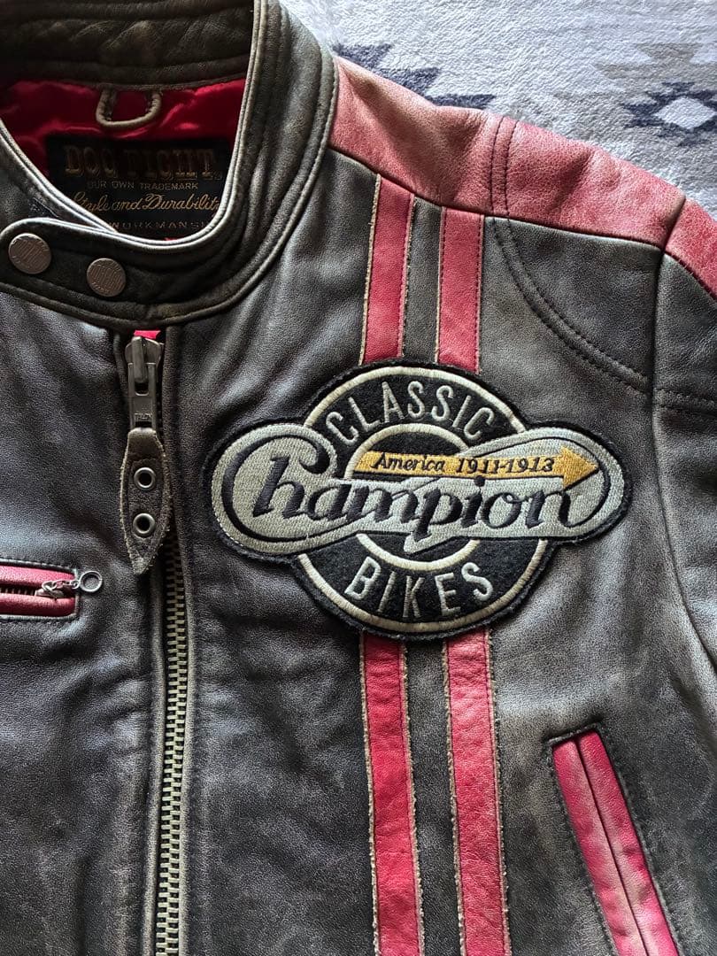 90sビンテージシングルライダースジャケット レザーバイカージャケット