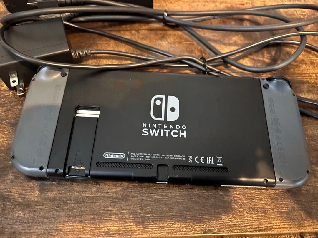 Nintendo Switch 本体 グレー 動作確認済み　⚠︎詳細確認願います