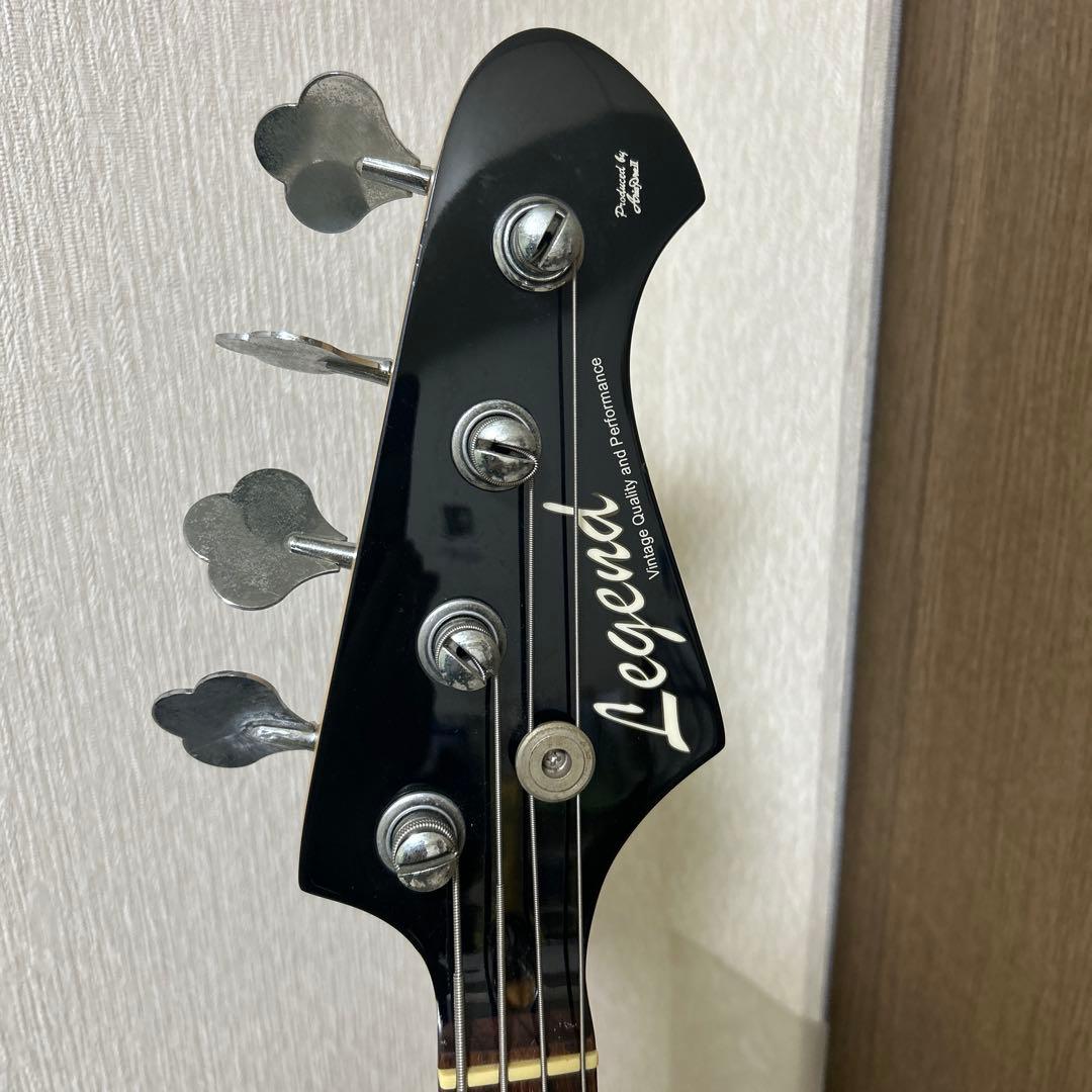 legendジャズベースタイプ珍しいヘッドブラック➕スタートセット