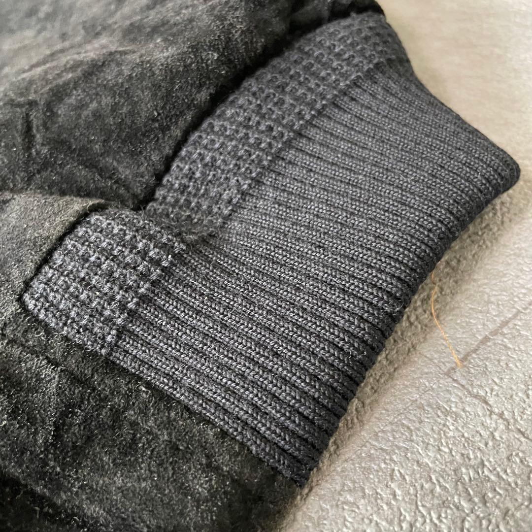 90’s Suede Leather Blouson Bomber Jacket