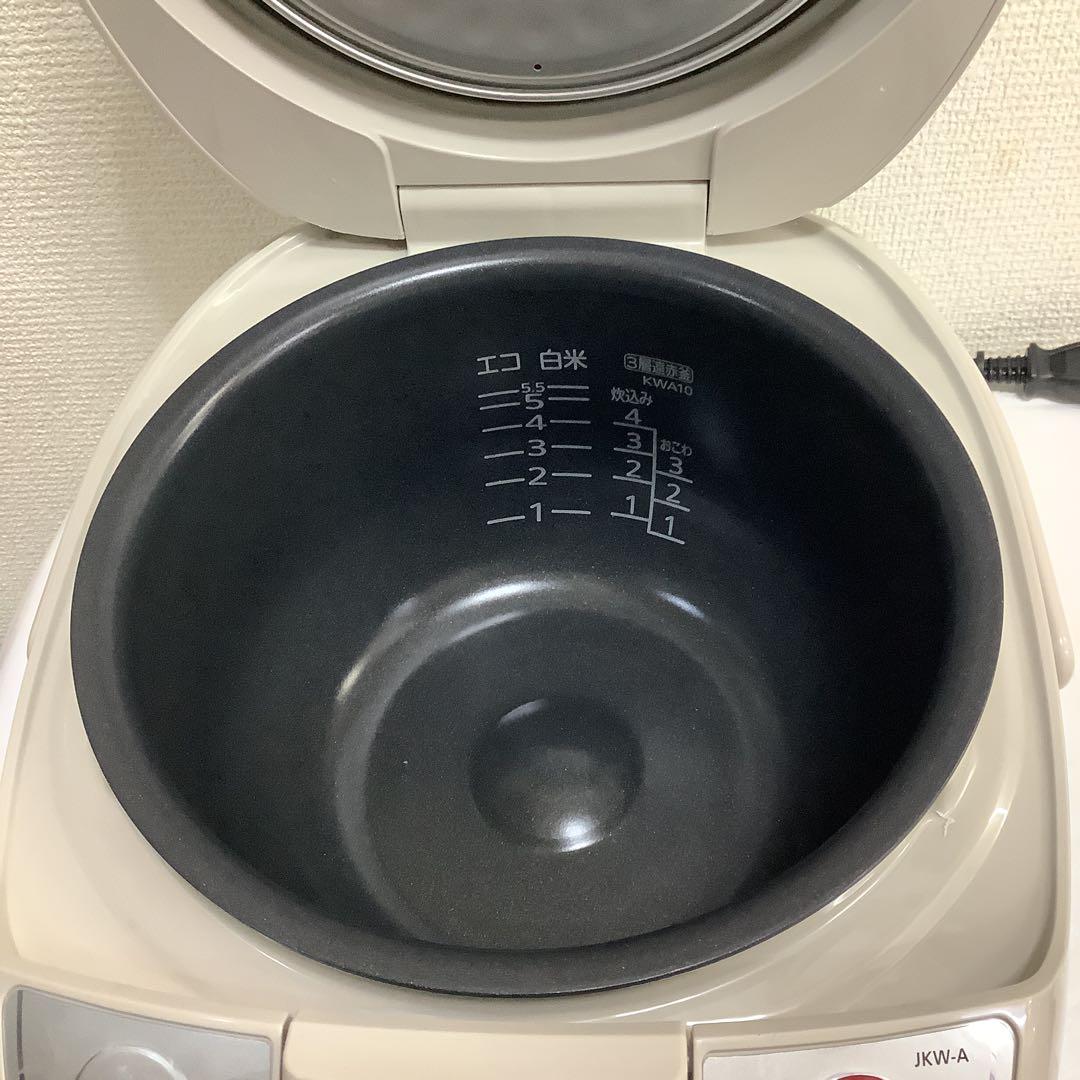 7669⑩TIGER IH 炊飯ジャー　炊きたてJKW-A100 5、5合炊き