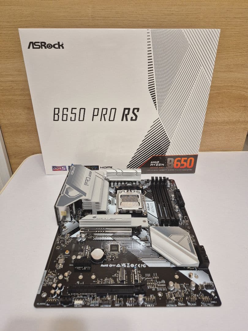 ぺ*ぱ様 B650M pro rs am5マザーボード　動作品