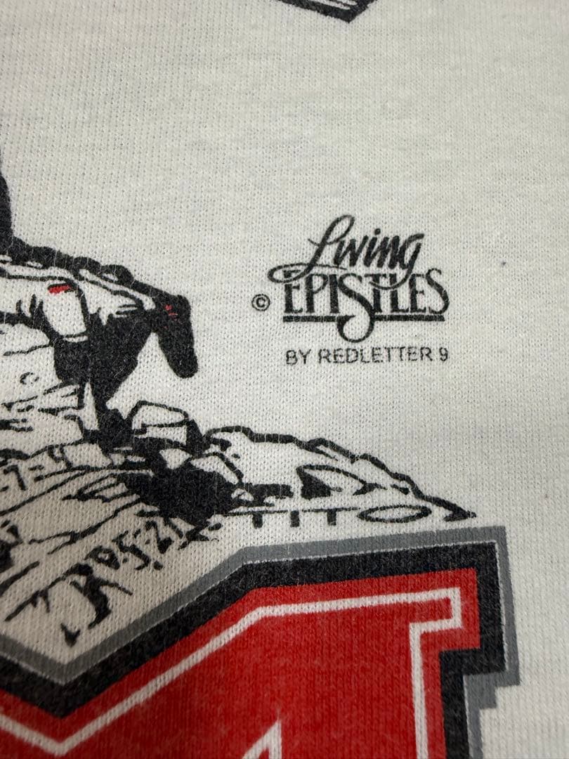 90S LORDS GYM キリスト 企業 Tシャツ コットン