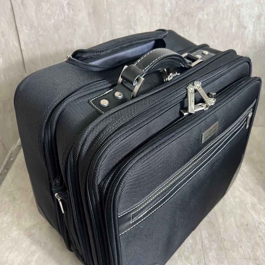 極美品 付属品多数 Samsonite PCバック ポーチ付 キャリーバッグ