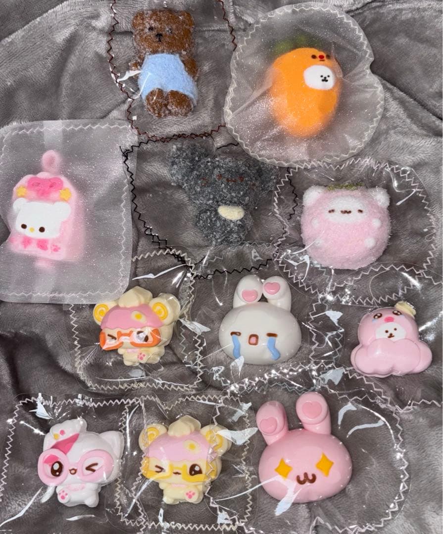 【最終値下げ】スクイーズ　まとめ売り　平成　パン　モモンガ　おまけ付き