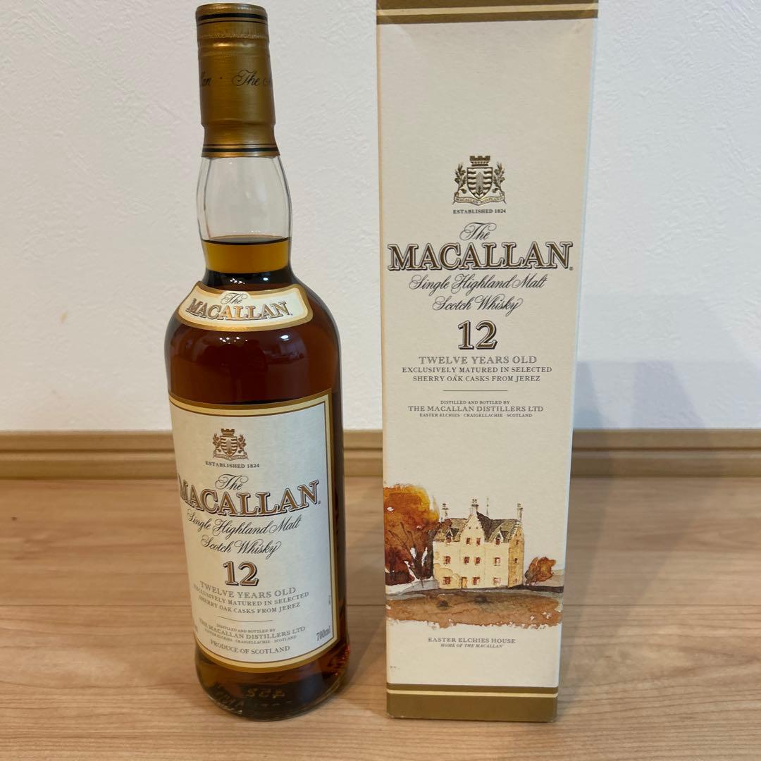 マッカラン12シングルモルトウイスキーMacallan 12 Years Old