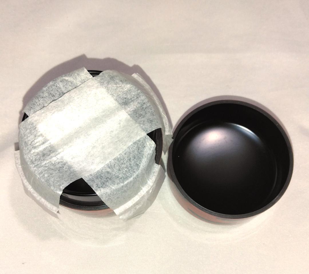 茶道具　加賀蒔絵師　中村宗悦作　曙棗　鶴亀に老松蓬莱山蒔絵曙棗　未使用超美品！！