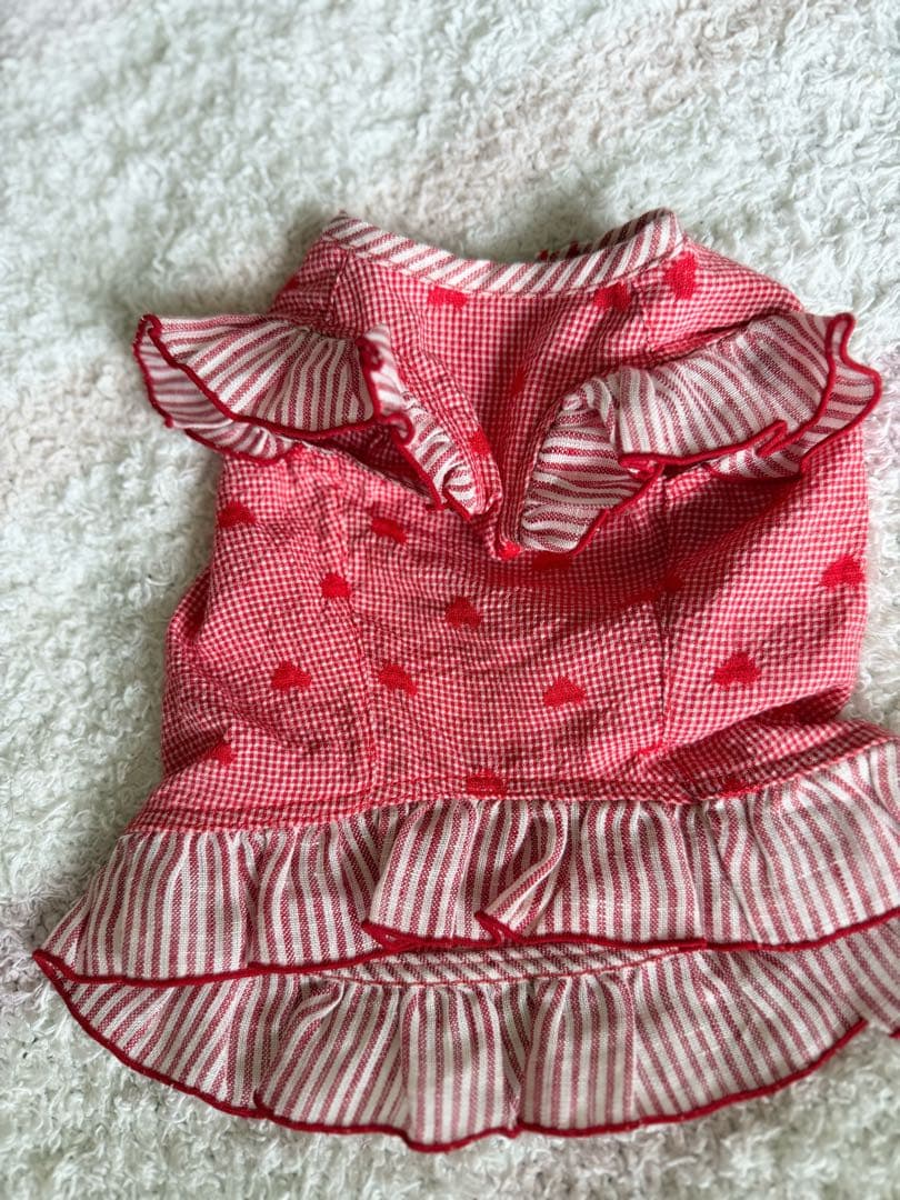 アトリエgg 赤ハートワンピース　18号