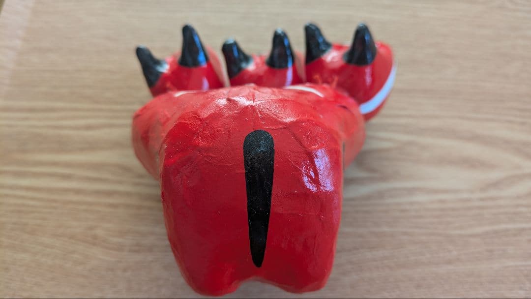 神獣ベコ　ケルベコス　張り子　工芸品