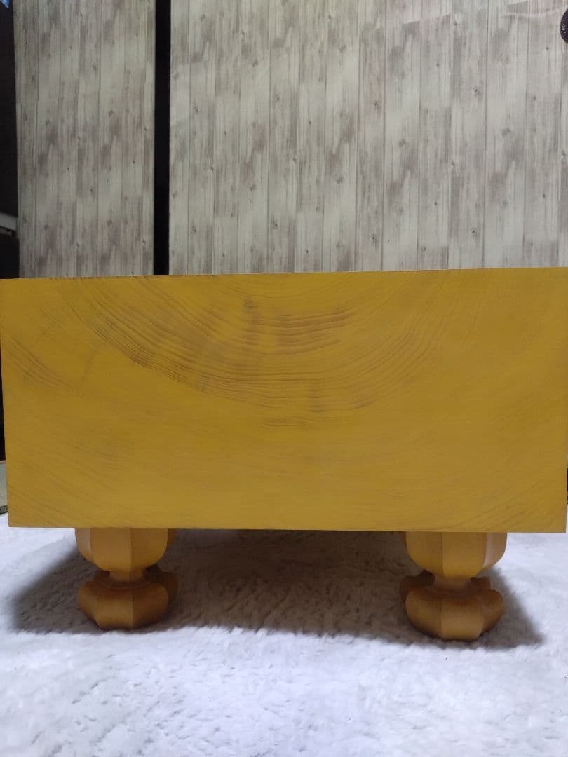 高級囲碁セット/国産 本榧6.4寸（美品）本蛤碁石、那智黒38号