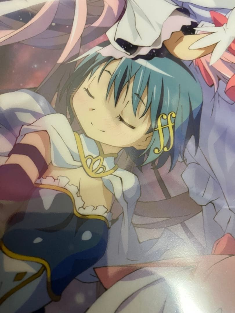 【非売品】魔法少女まどかマギカ アルティメットまどか ほむら クリアポスター