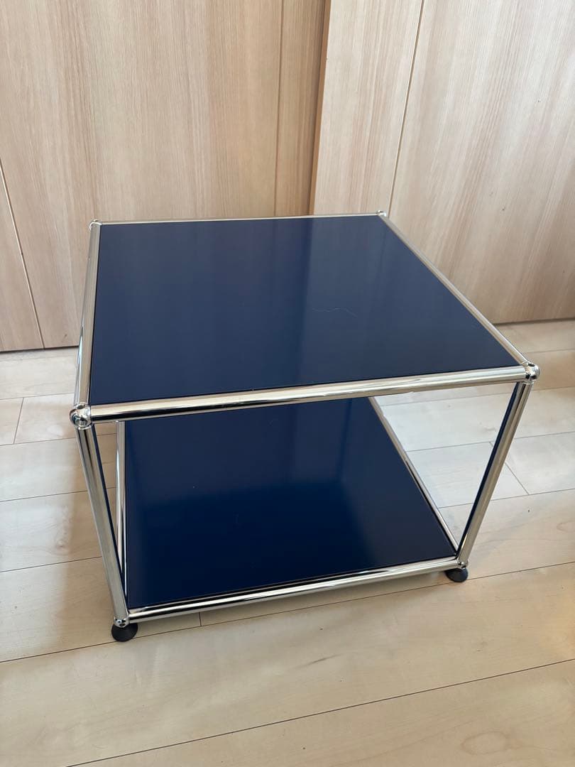 USMハラー　ローテーブル　サイドテーブル　キャビネット　シェルフ