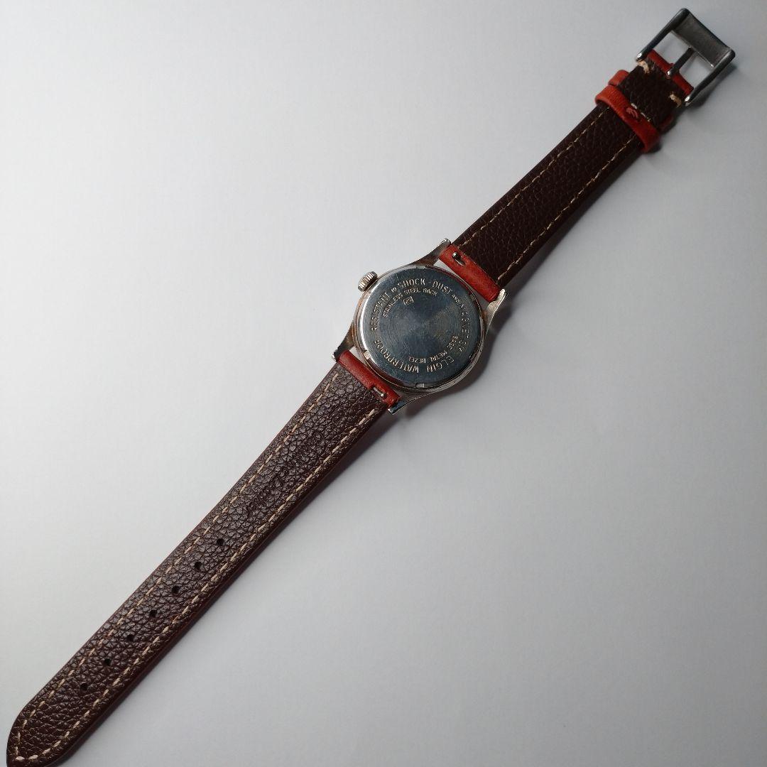 まいまい様【1960s】ELGIN スモセコ OH済 ヴィンテージ腕時計