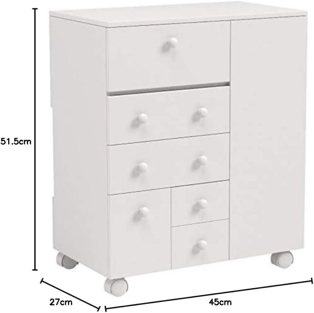 【値下げ】コスメワゴン　ドレッサー　コスメ収納