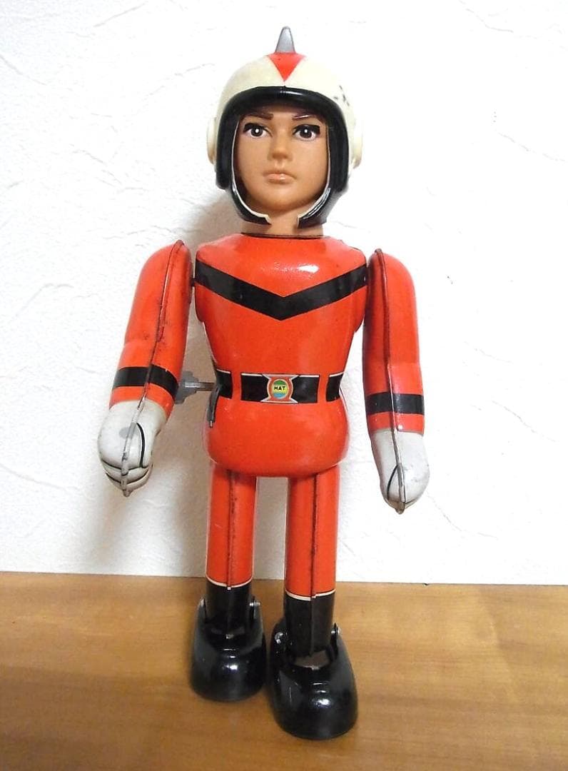 ブルマァク　MAT隊員　面取れ　帰って来たウルトラマン　ブリキ　ゼンマイ