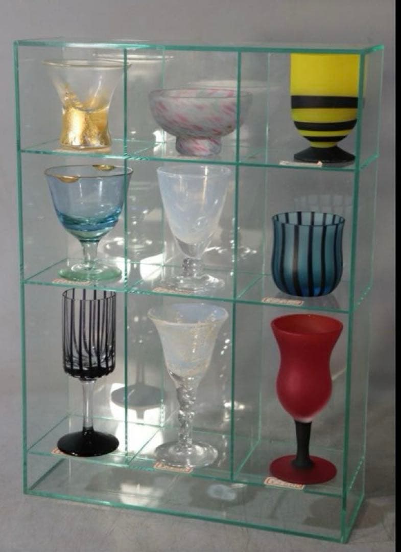 【新品未使用】HARIO 酒盃コレクション９点セット　コレクションケース付き