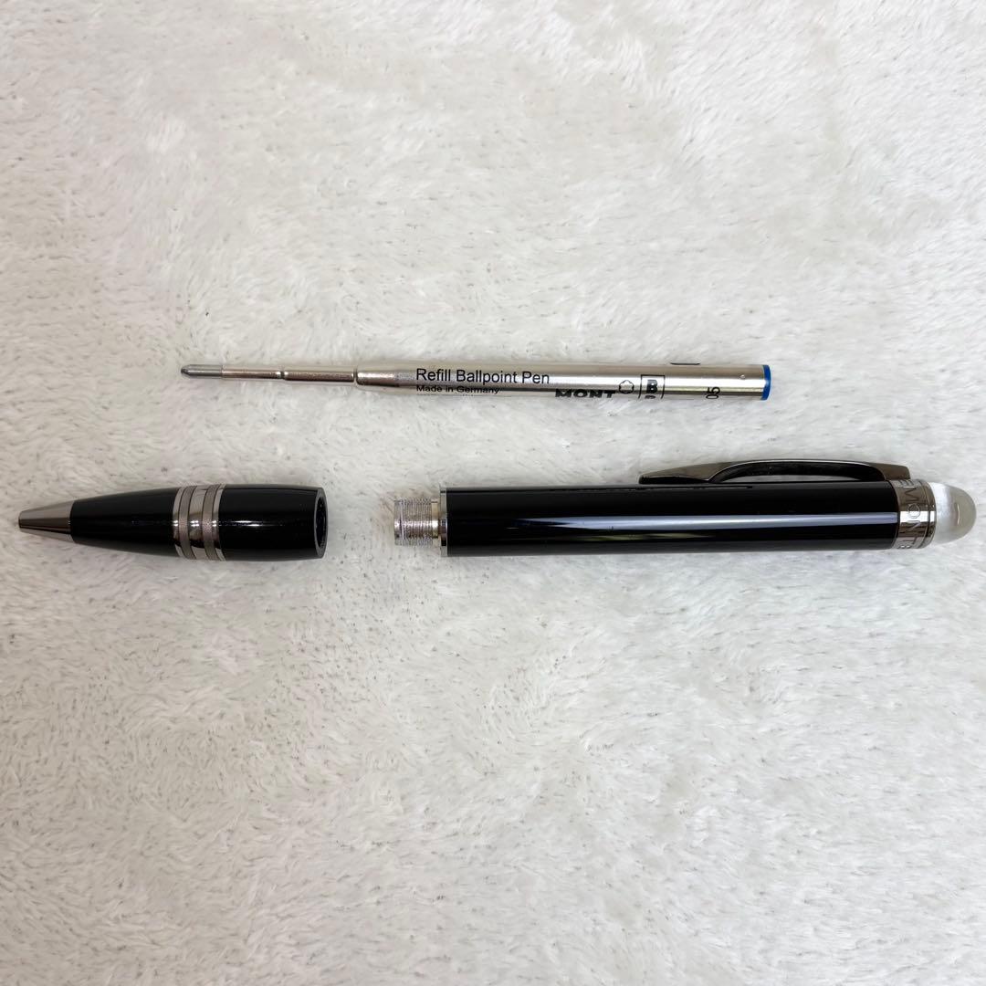 【希少✨】モンブラン　ボールペン　スターウォーカー　黒　青芯　筆記確認済み