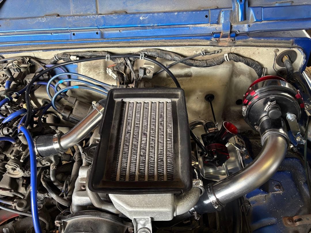 【びわ湖様オーダー品】ジムニーJA11BLITZサクションインテークシステム】