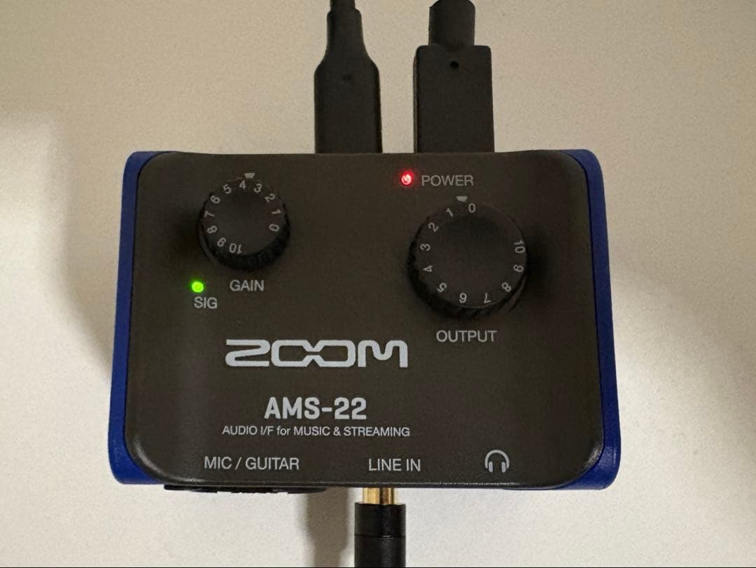 ZOOM AMS-22 オーディオインターフェイス