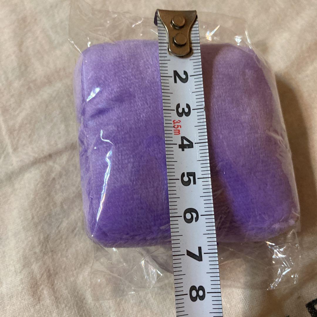 シンボルマスコット　紫　スクエア　パターカバーキャッチャーとしていかがですか