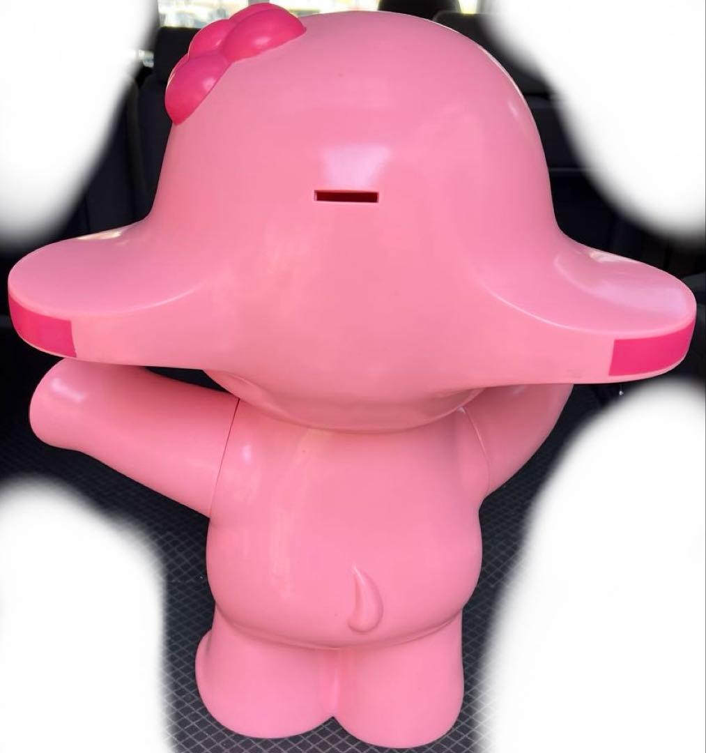 未使用　平成レトロ　レア　希少　サトコちゃん　50㎝　バンク　貯金箱