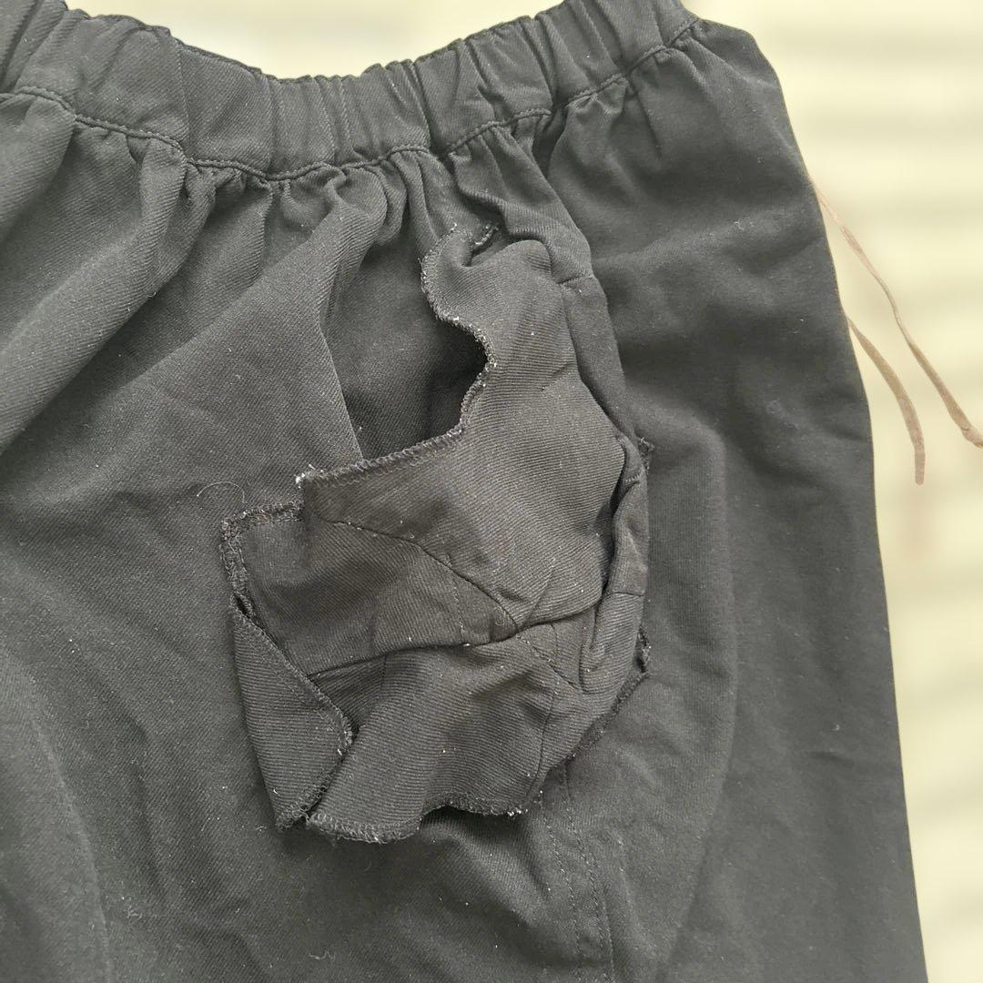 コムデギャルソン　デザイン　サルエルパンツ